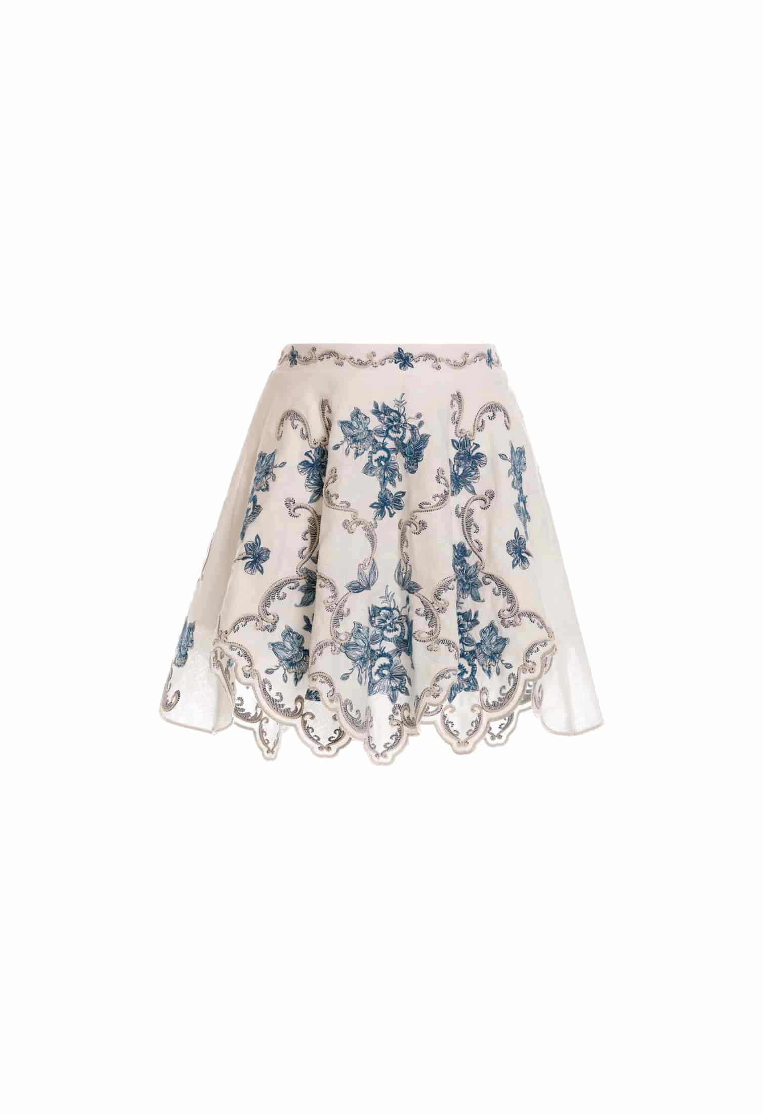 Retrato Gloriosa Mini Skirt - miniatura 5