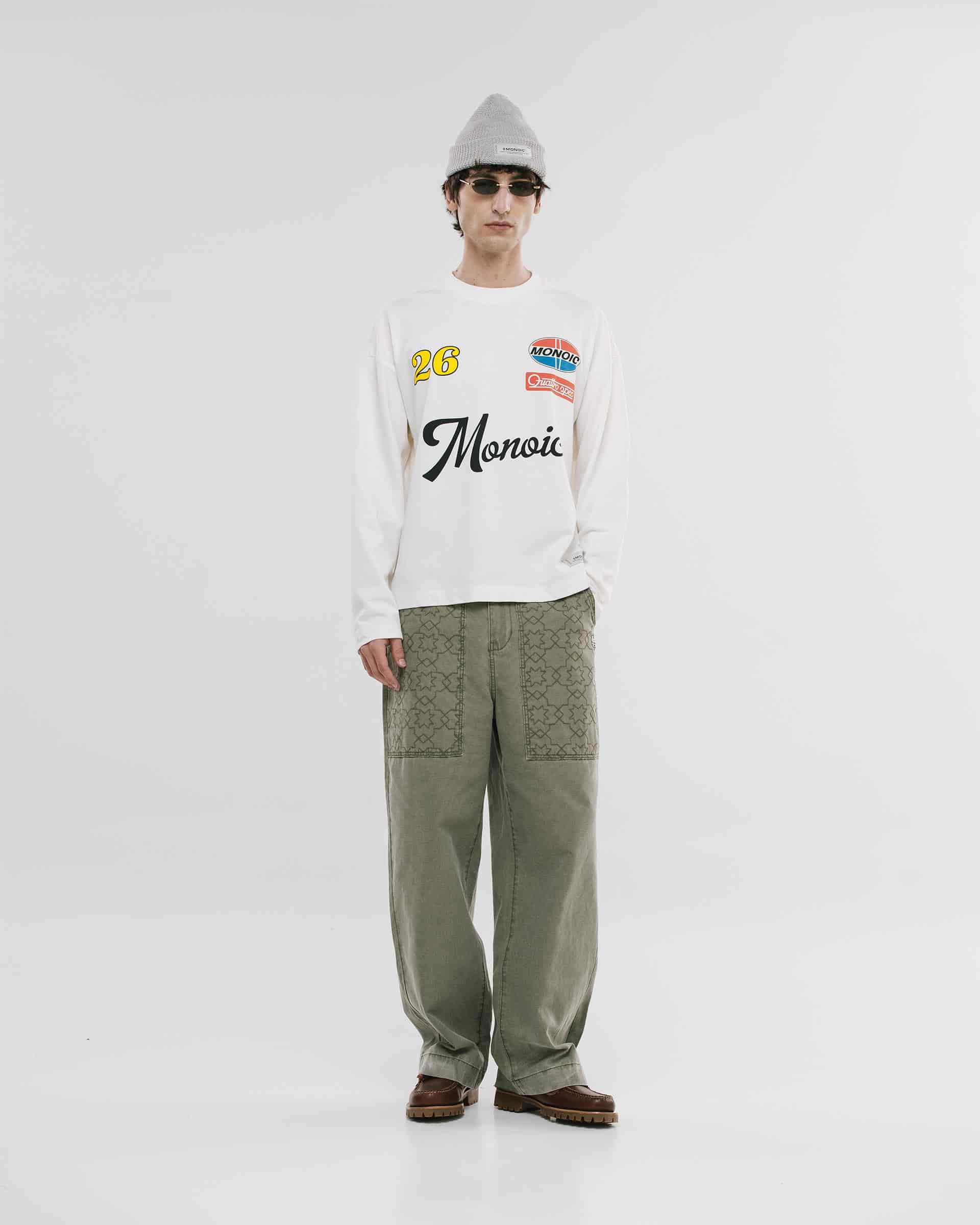Camiseta Boxy Fit Long-Sleeve 26 - Cloud Dancer (Exclusive) - miniatura 5