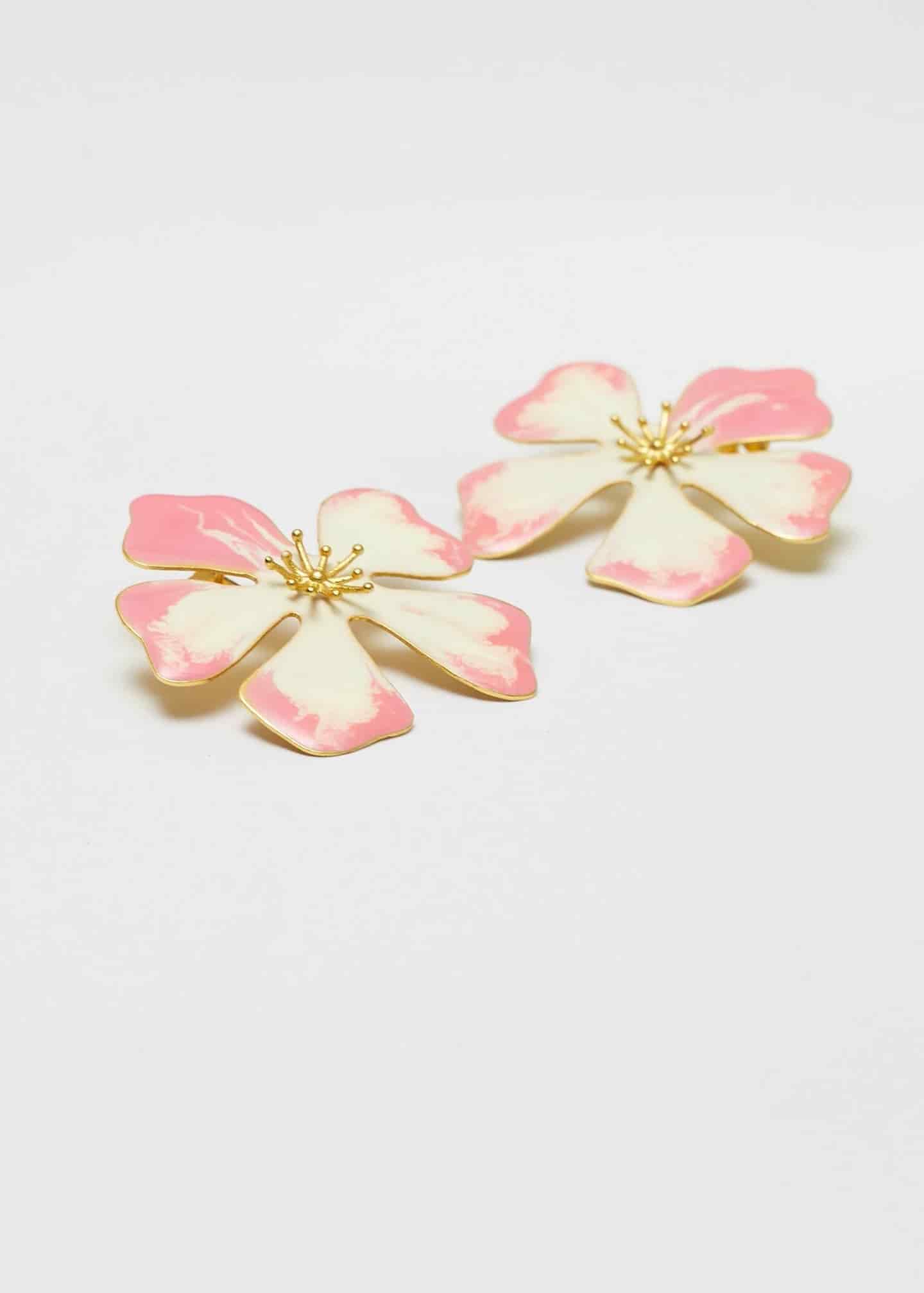 Aretes Aurora Maxi rosa swirl - miniatura 6