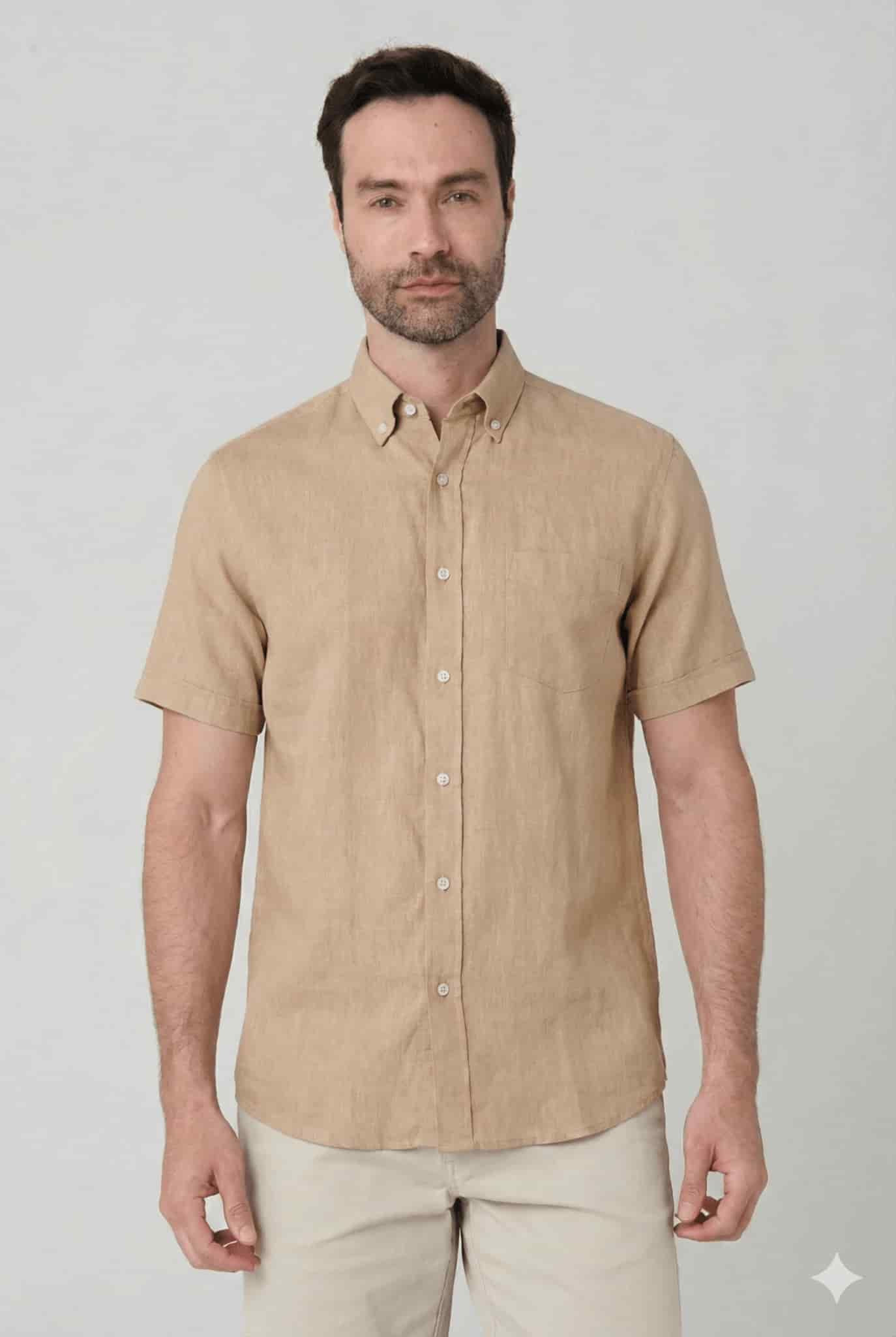 Camisa con bolsillo manga corta para hombre Jon Sonen 027225037 - miniatura 14