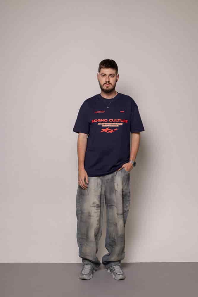 Camiseta Regular Culture-Azul - miniatura 2