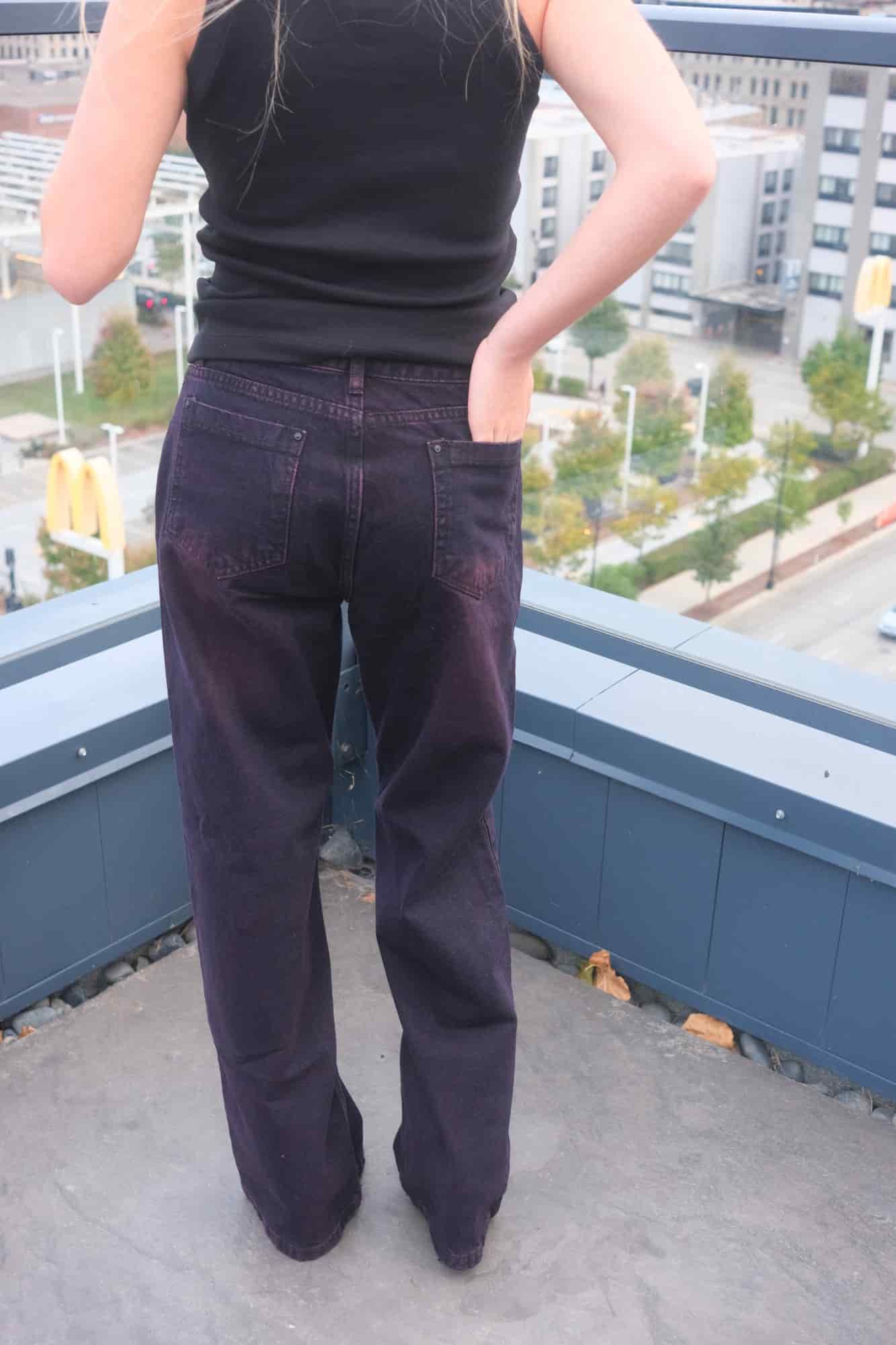 Burgundy Jeans - miniatura 2