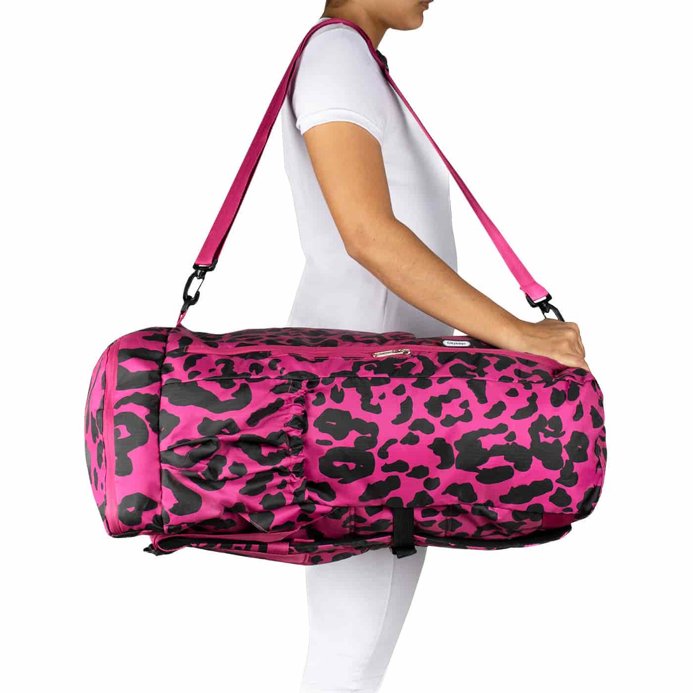 Morral Aventura ULTRA Plegable Estampado Viva Magenta Citybags Multicolor - miniatura 7