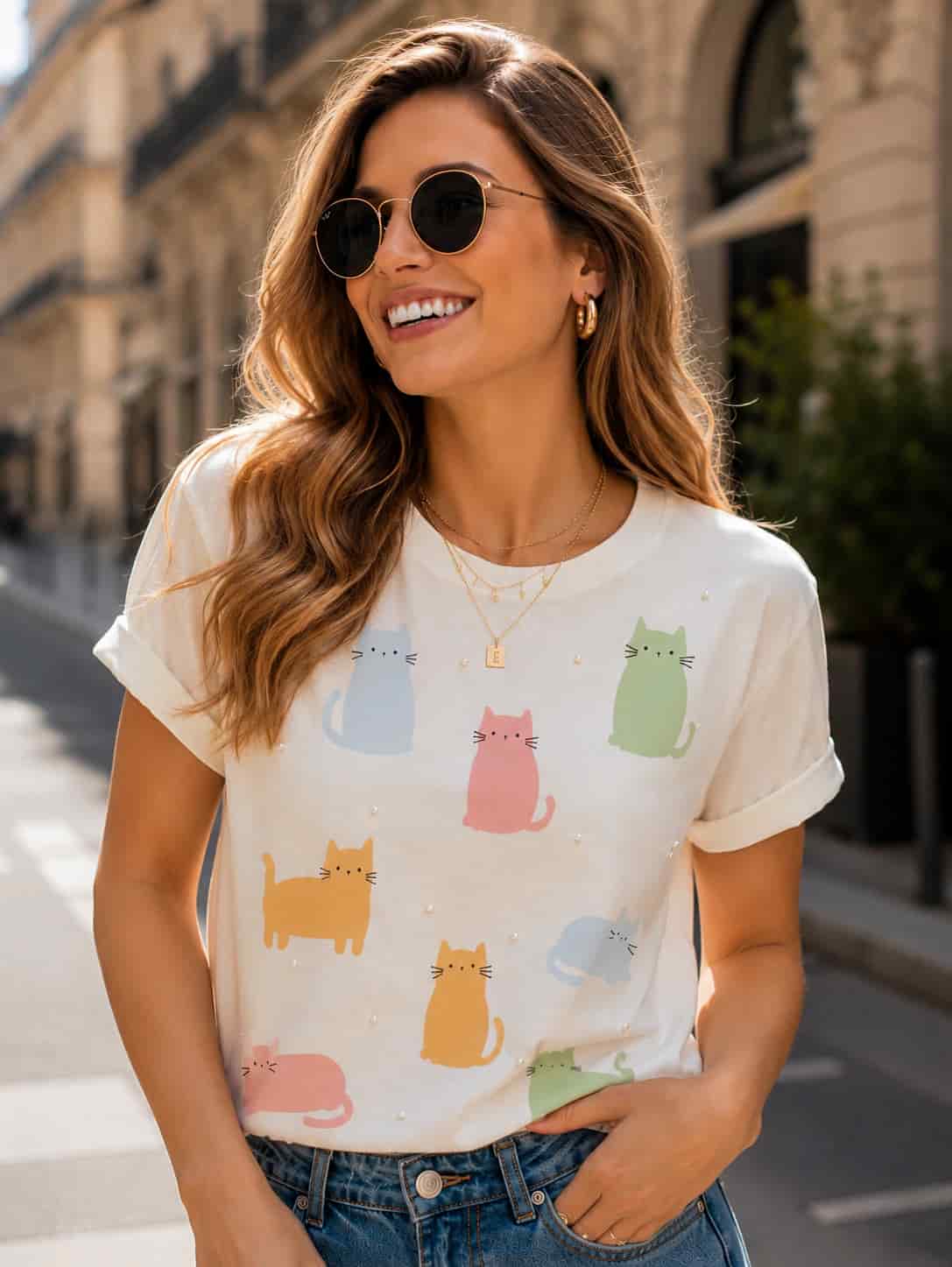 CAMISETA CANDY CATS - miniatura 1