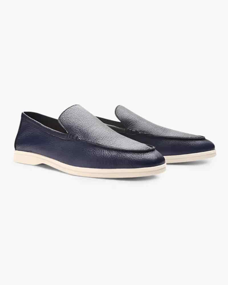Old Money Cowhide Leather Loafers - miniatura 1