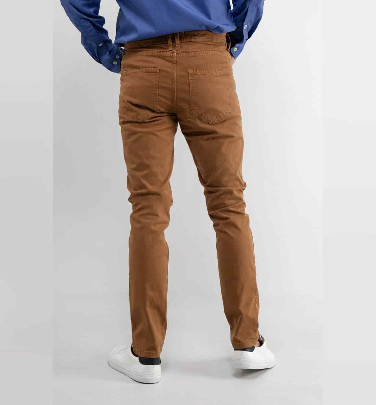 Pantalon Slim Camel - miniatura 2