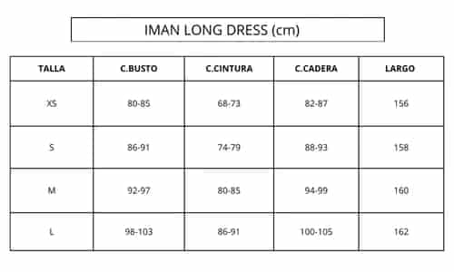 ORANGE IMAN LONG DRESS - miniatura 3