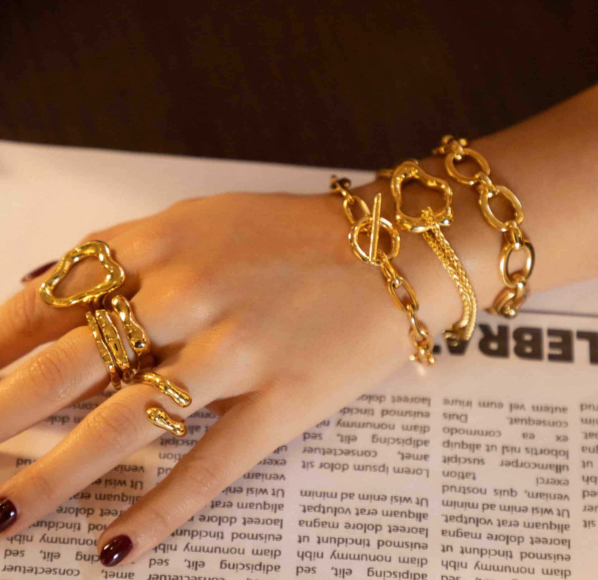 Set X3 Anillos Ondas - miniatura 4