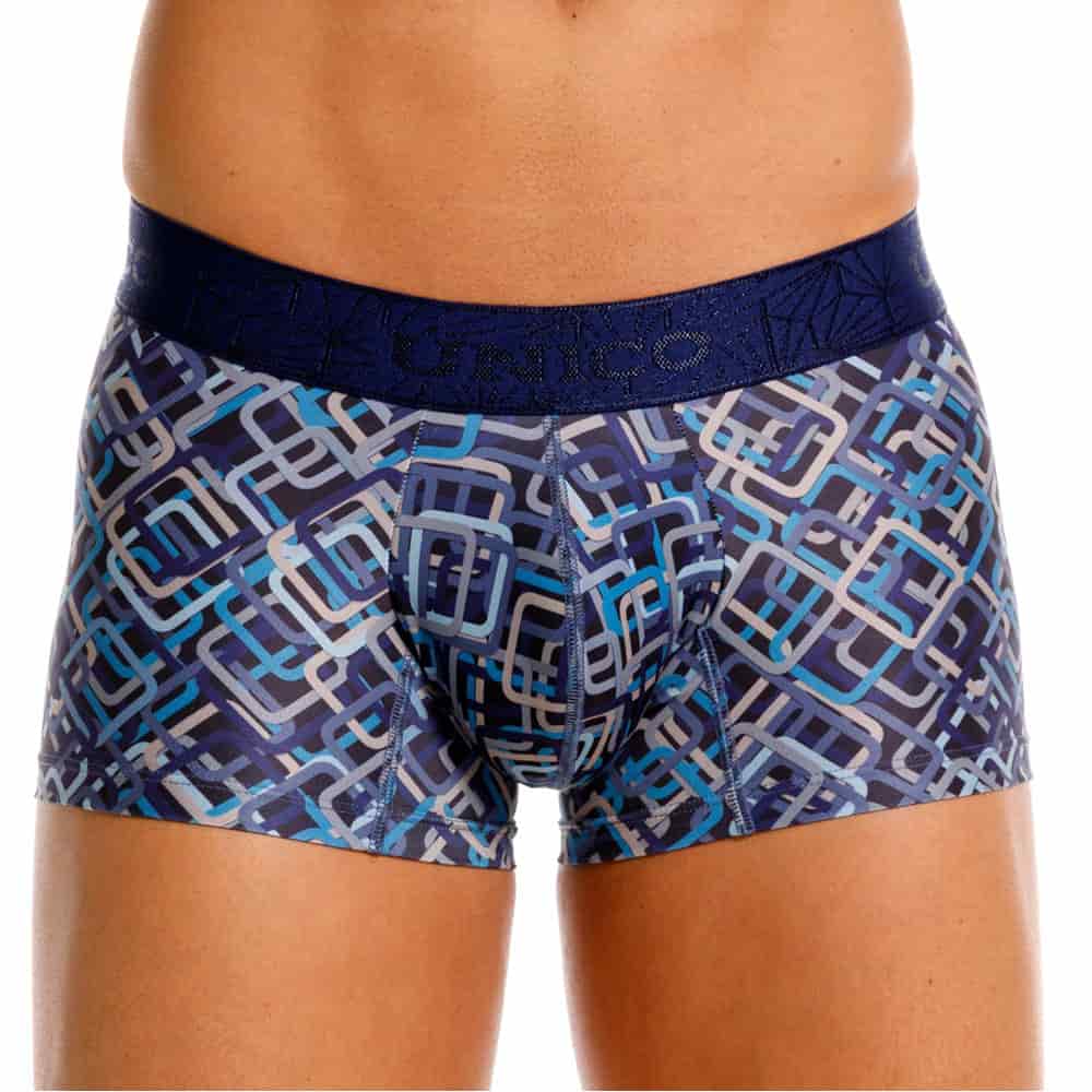 BOXER CORTO MARCO AZUL - miniatura 7