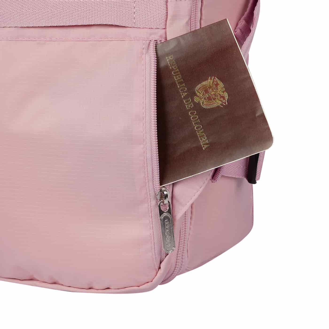 Morral One Citybags Light Rosado Pastel - miniatura 6