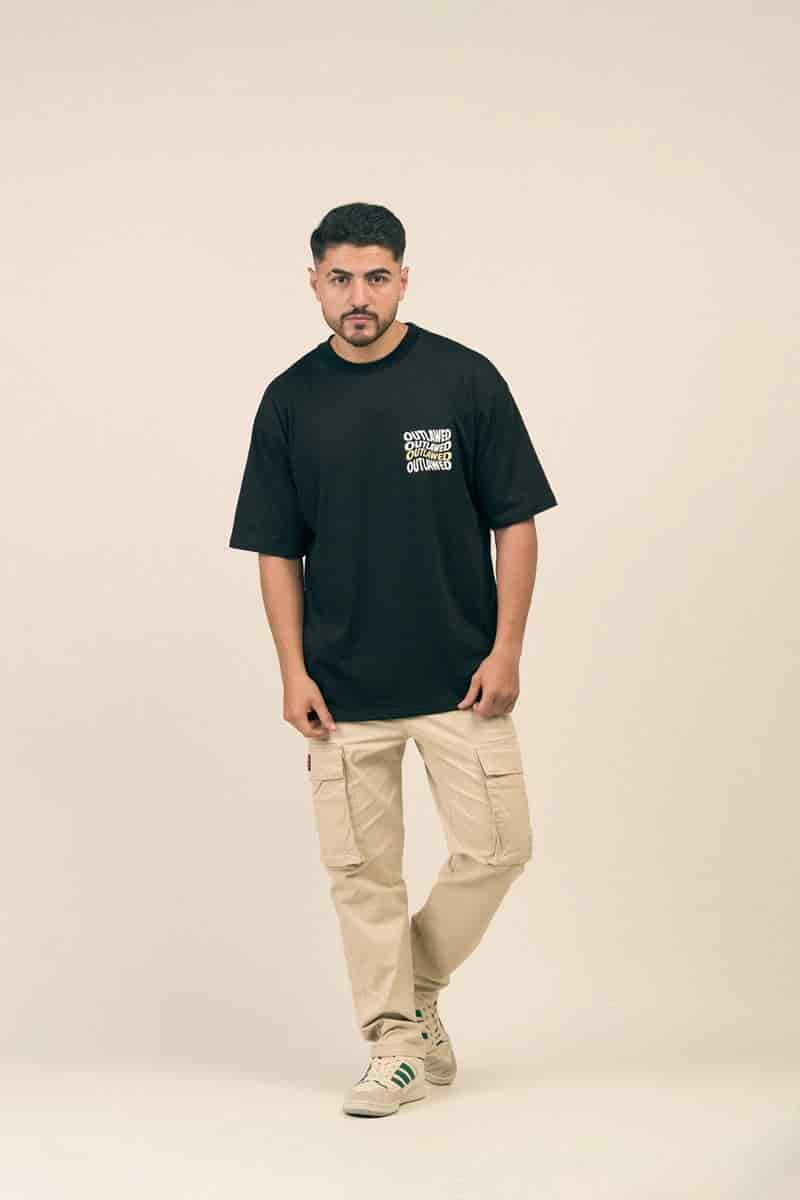 OVERSIZE 200GR NEGRA OUTLAWED - miniatura 2