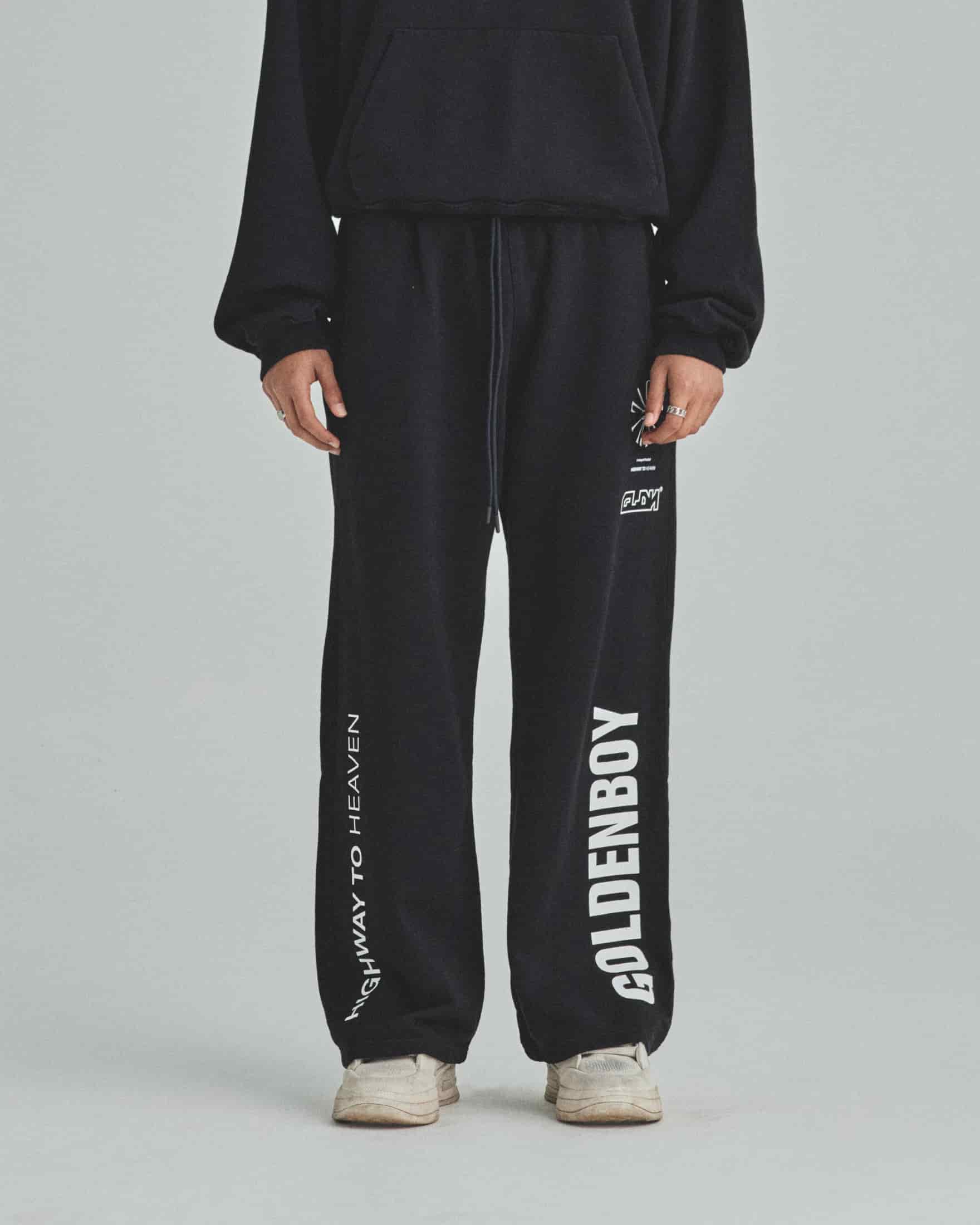 Spring Goldenboy Straight Pants Black - miniatura 2