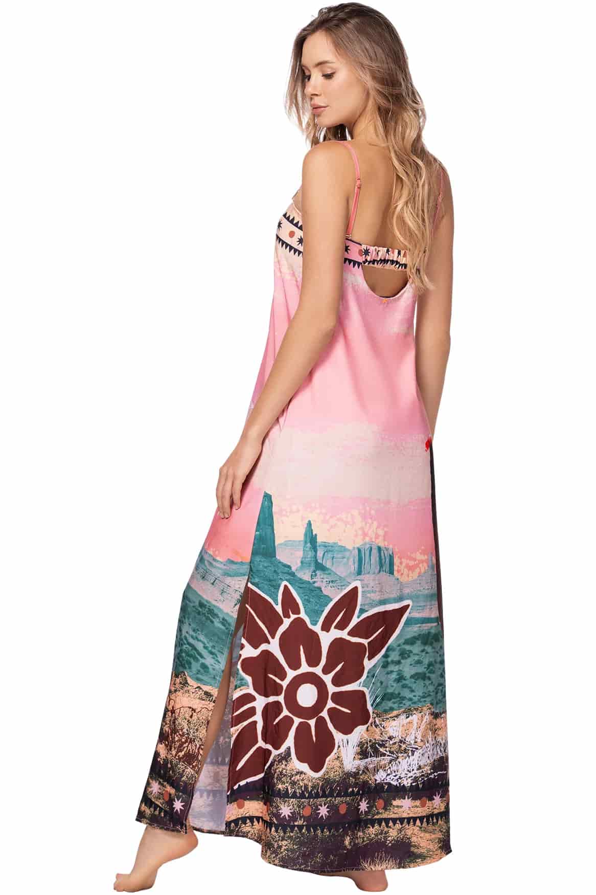 VESTIDO CELESTE DESERT - miniatura 4
