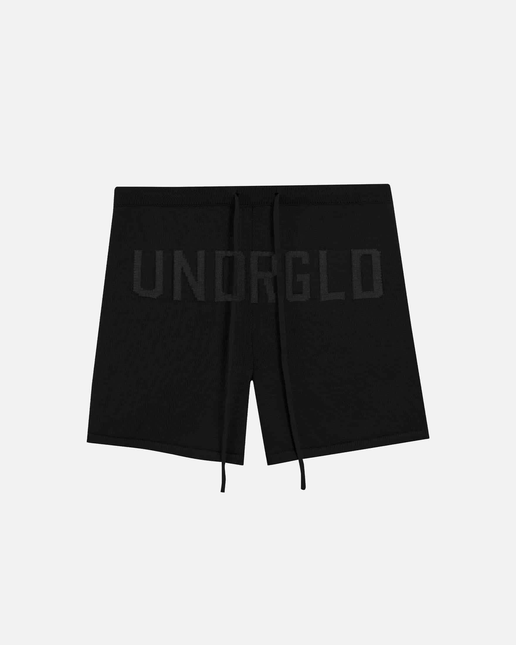 Basics UNDRGLD Knitted Shorts Black - miniatura 1