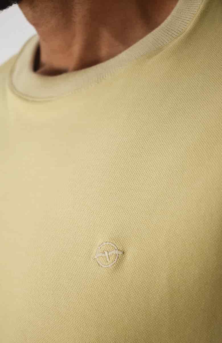 Camiseta en Pique  para Hombre Caqui - miniatura 2