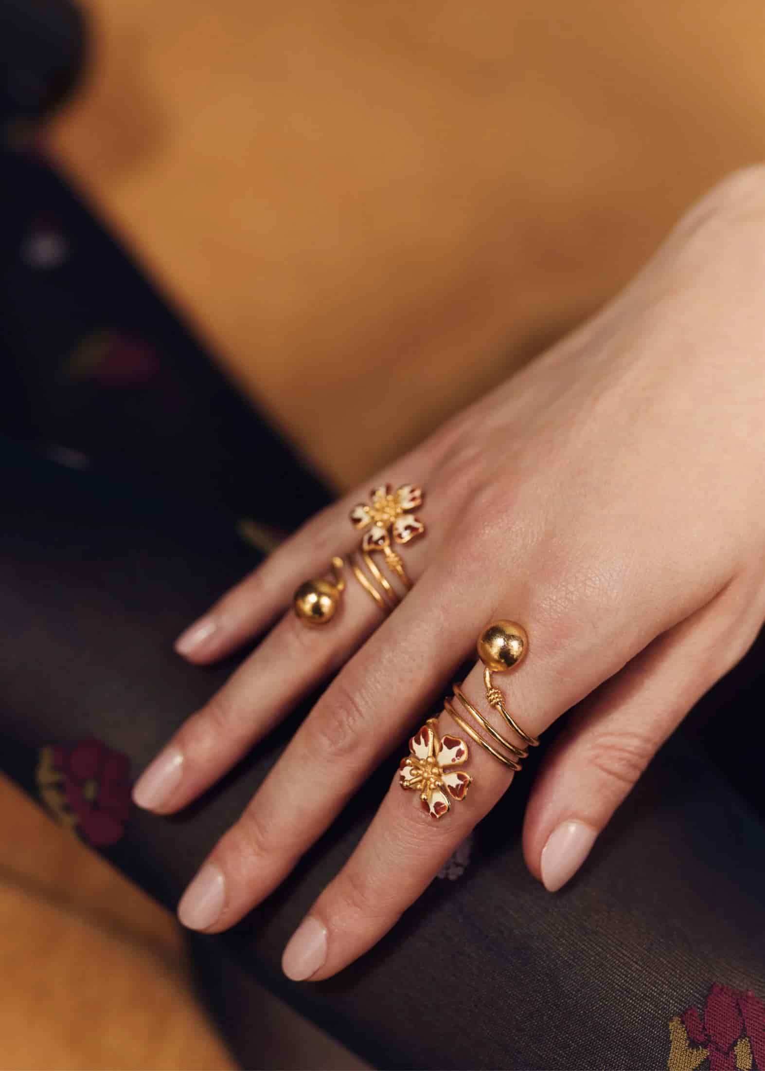 Anillo Aurora Mini espiral Butter - miniatura 2