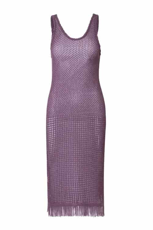 Recycled Open Knit Dress - miniatura 2