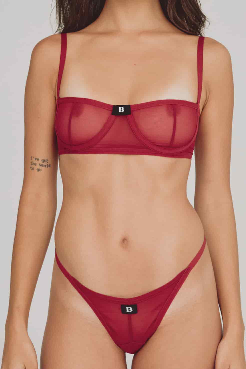 SET MEL ROJO CHERRY - miniatura 4