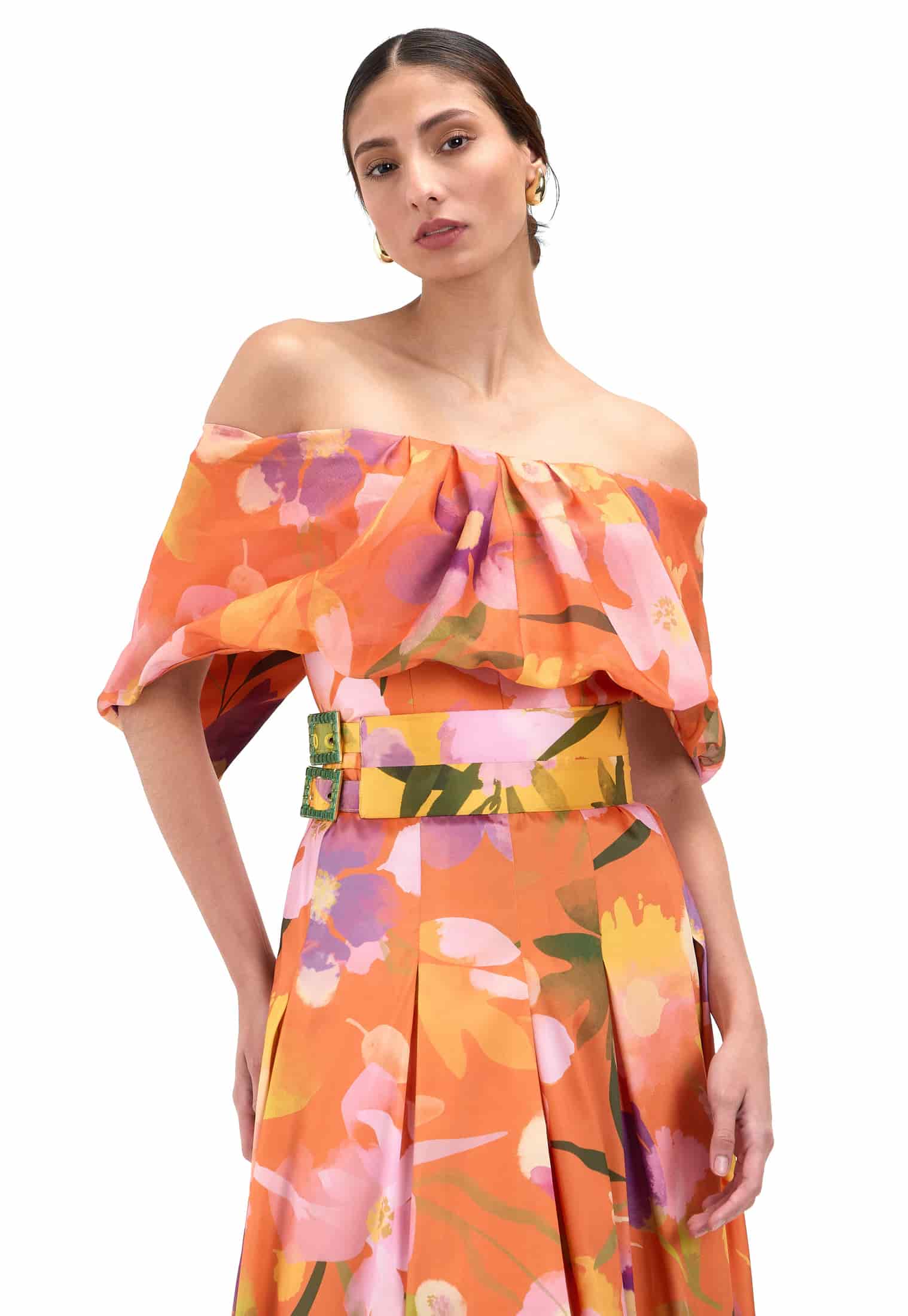 VESTIDO GISELLE ORGANZA - miniatura 4