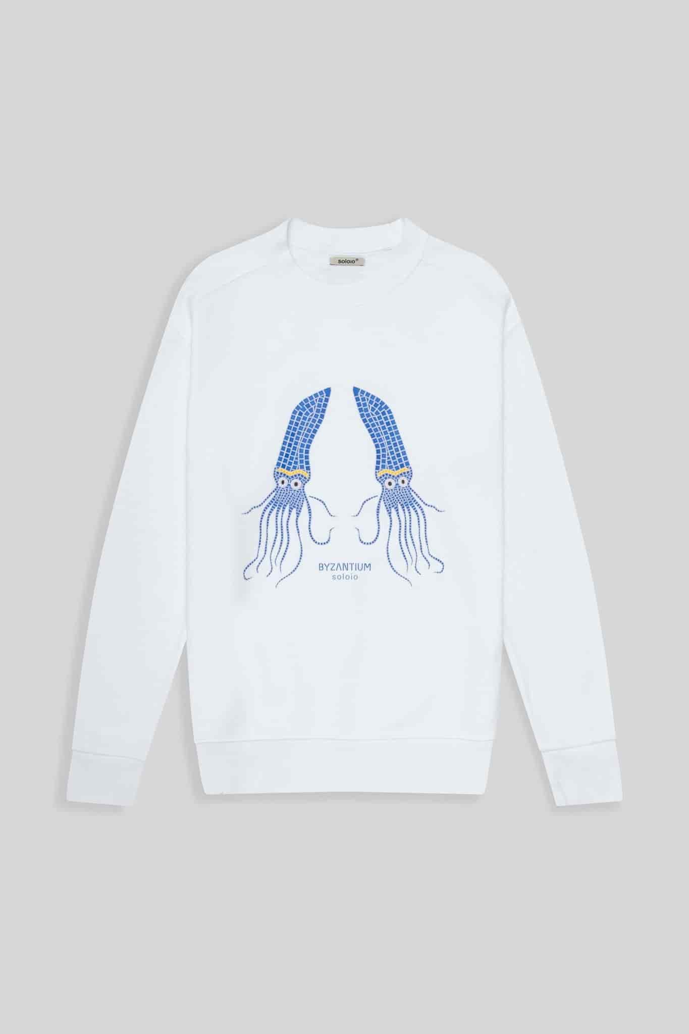 Men's petra sweatshirt white - miniatura 1