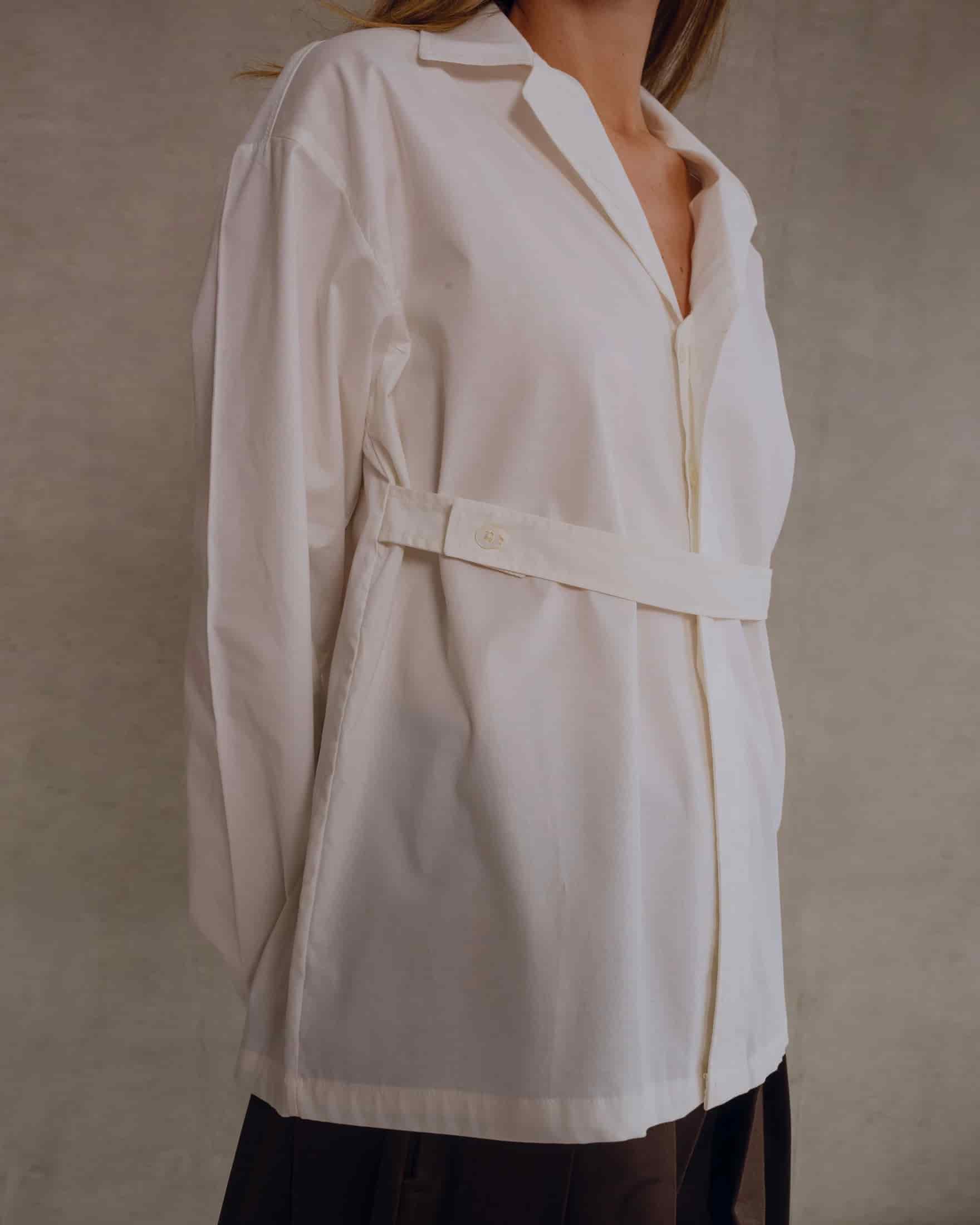 Ribbon White Shirt - miniatura 4
