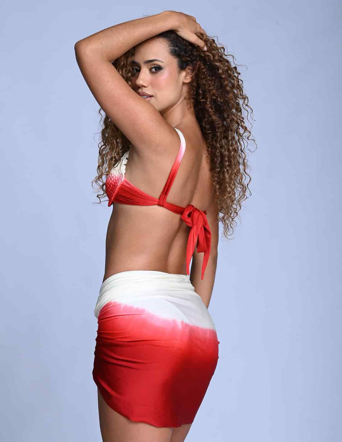 Falda Corta Lum Faded Wild Wine - miniatura 2
