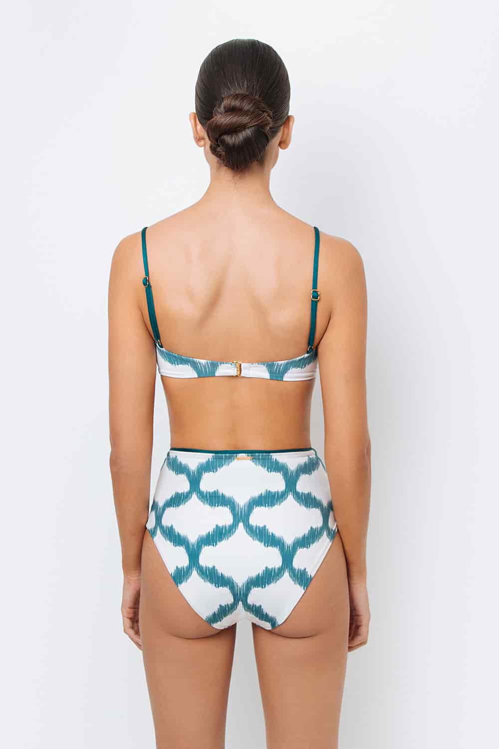 Bottom de Bikini Tania Azure Ivory Colombia - miniatura 1