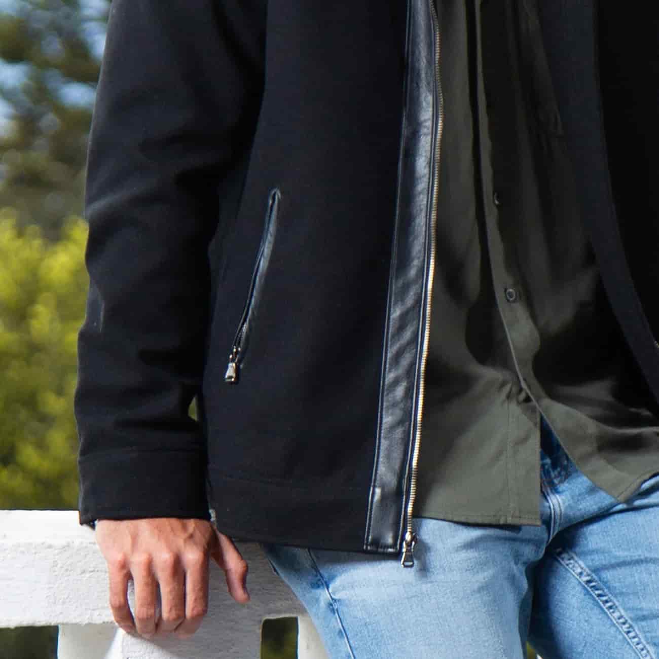 Chaqueta Slim Paño Oliver - miniatura 3