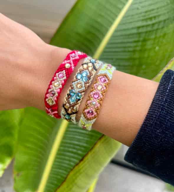 Be The Change - Friendship Bracelet | Beige - miniatura 8