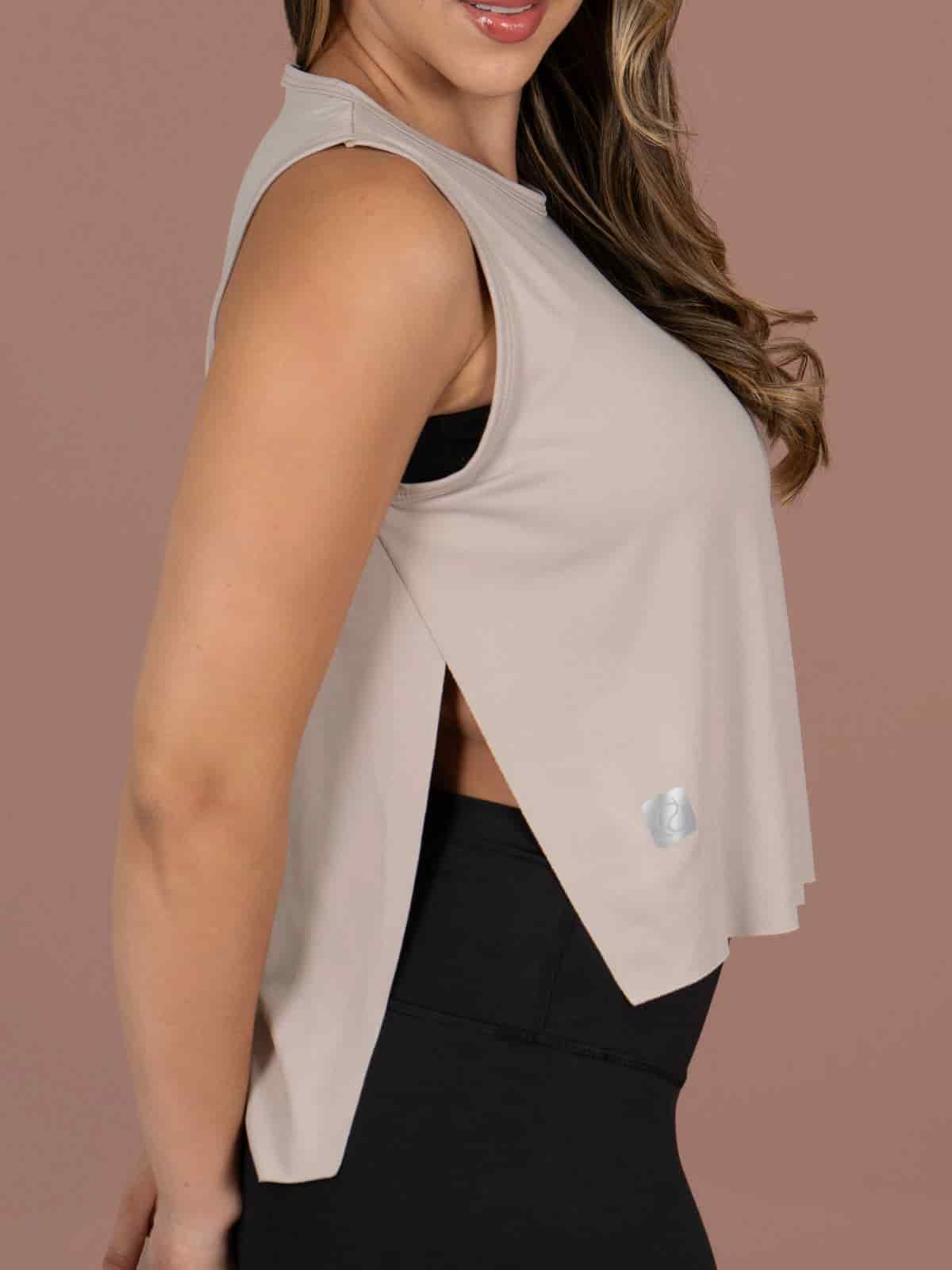 Blusa bonilla ibiza gray - miniatura 2