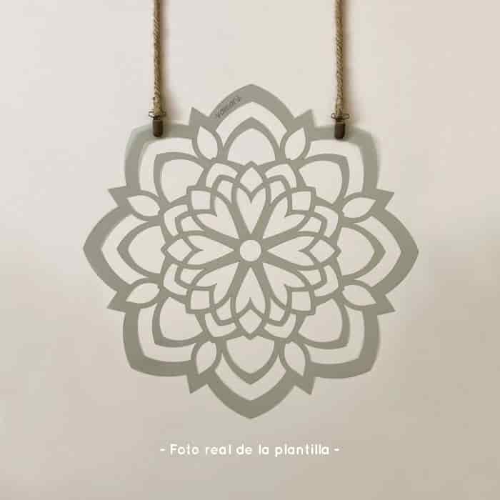 Plantillas para pintar, Vamarú Stencils, Colección Floral 25cm y 48cm, 2und - miniatura 6