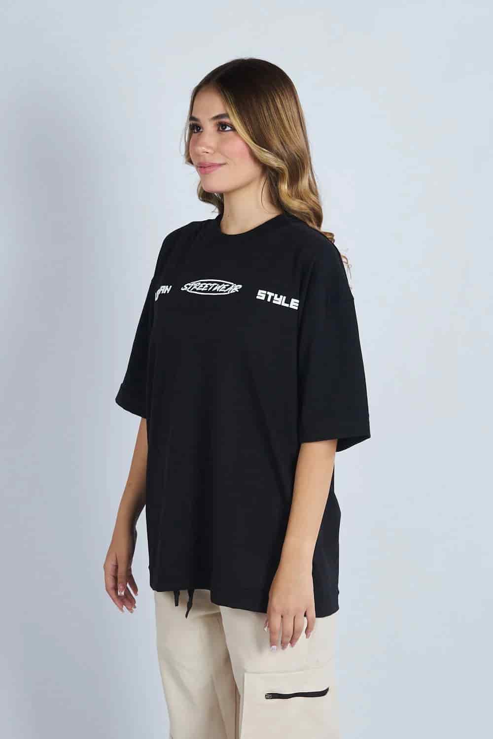 Camiseta oversize estampado Together Negro | DROP 03 | - miniatura 8