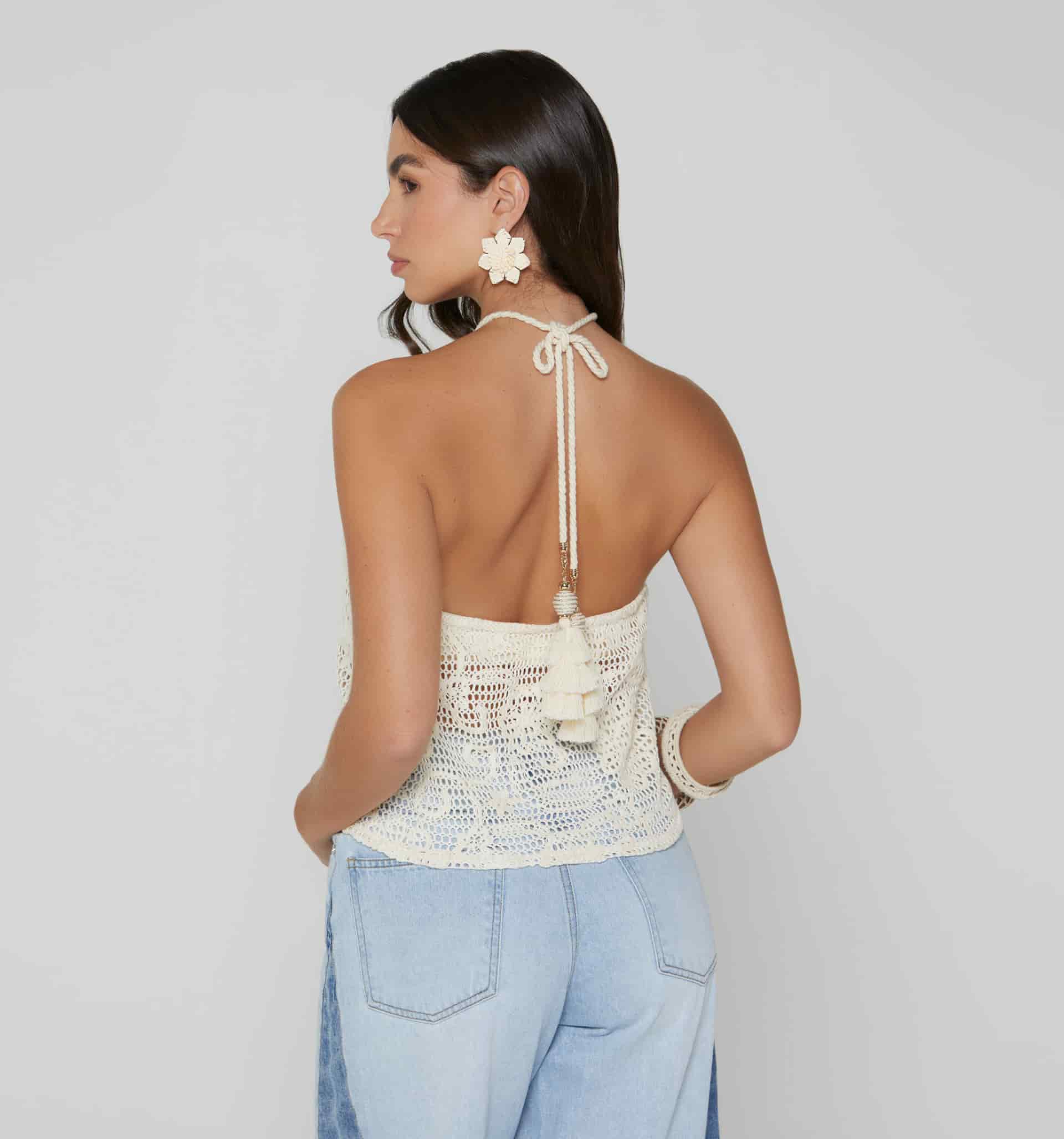 Blusa halter - miniatura 5