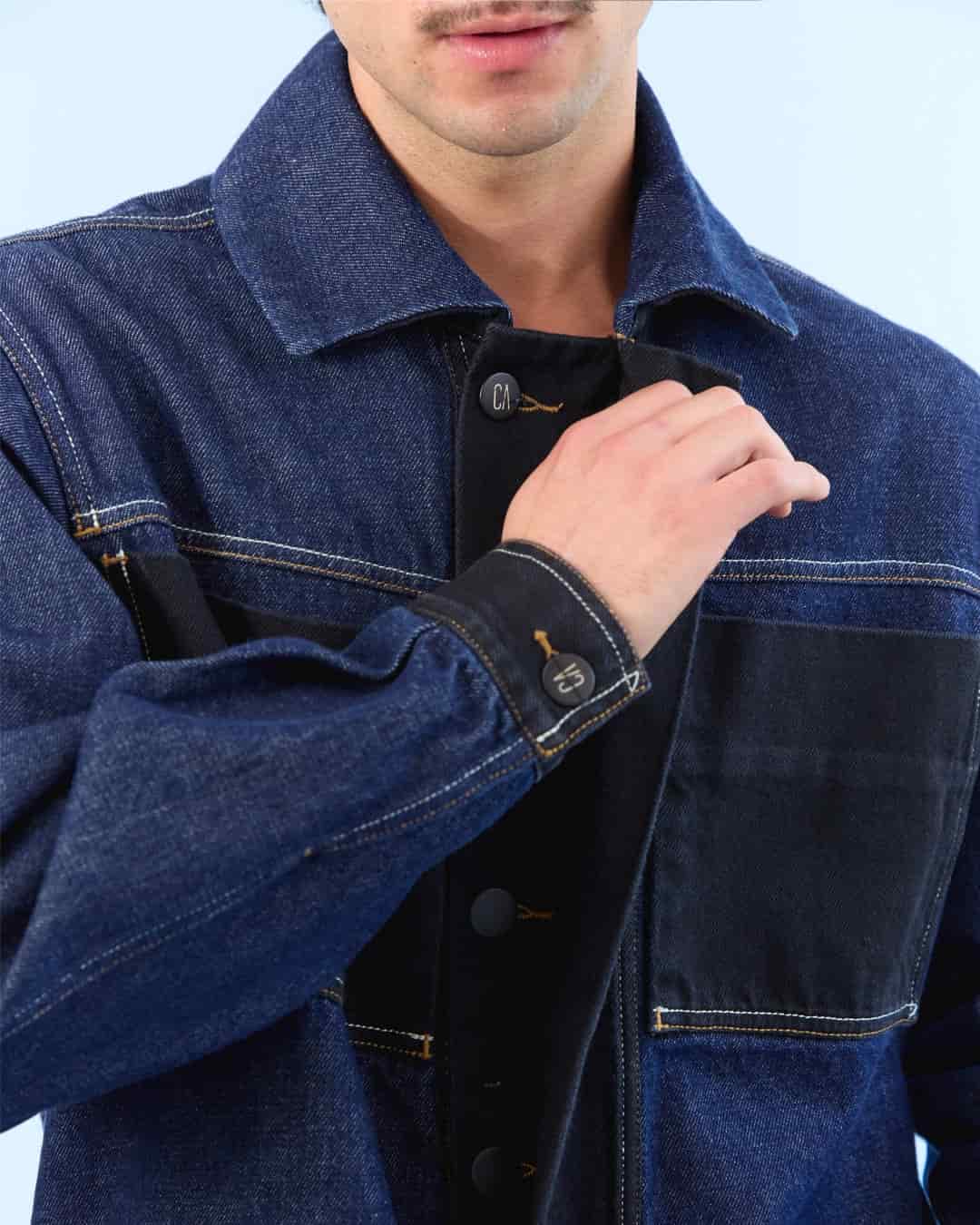 Chaqueta SAMBA AZUL-NEGRO - miniatura 12