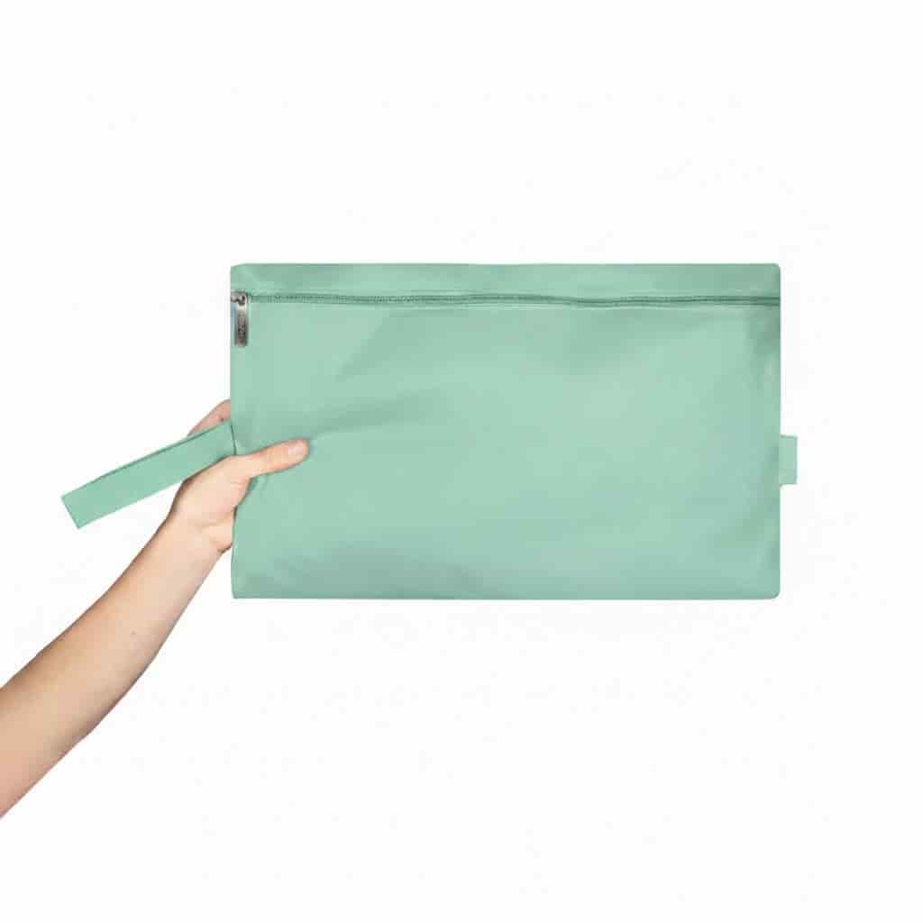 Morral Cabina Tapa PLEGABLE Verde Menta - miniatura 2
