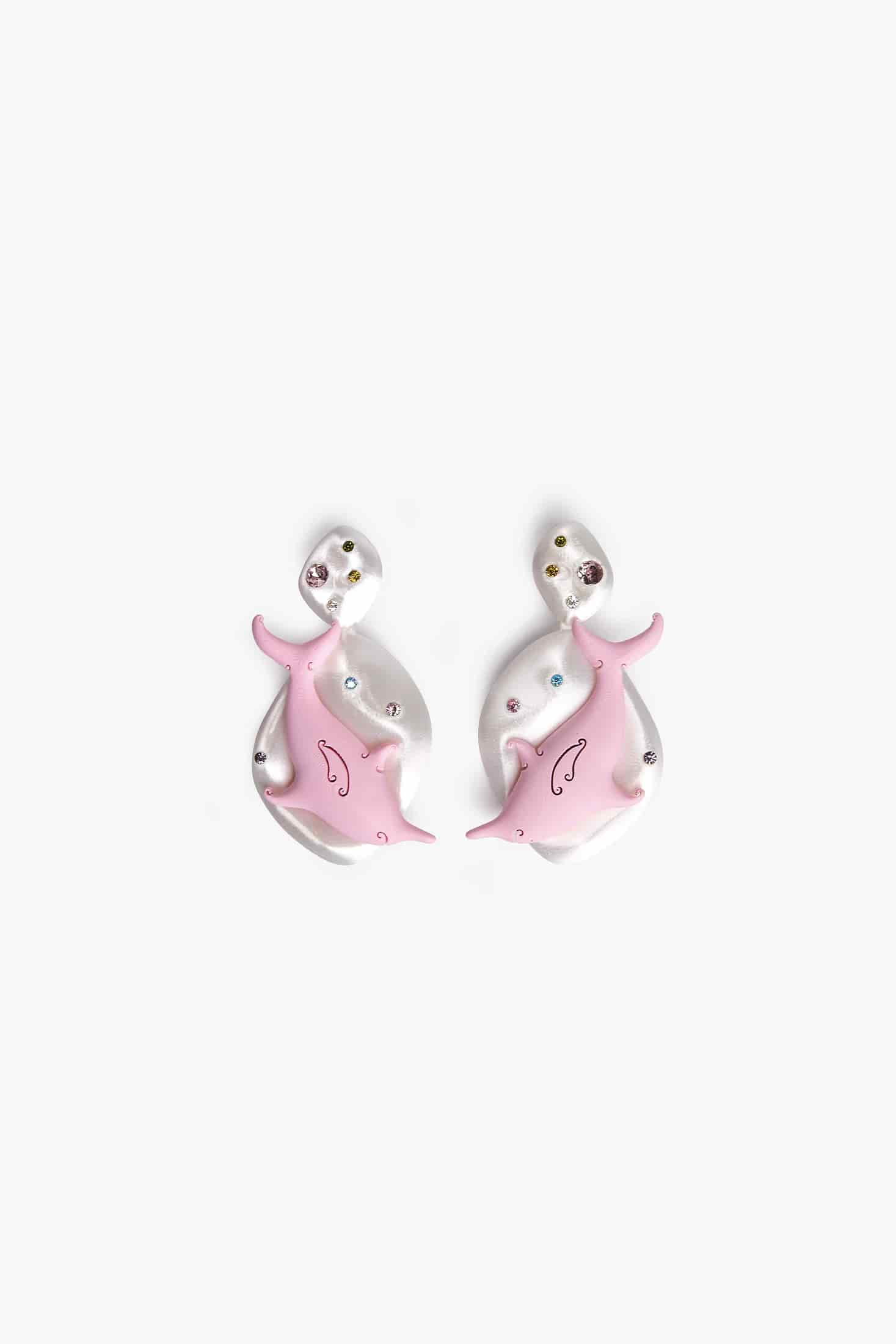 Aretes Delfin Doble - miniatura 2