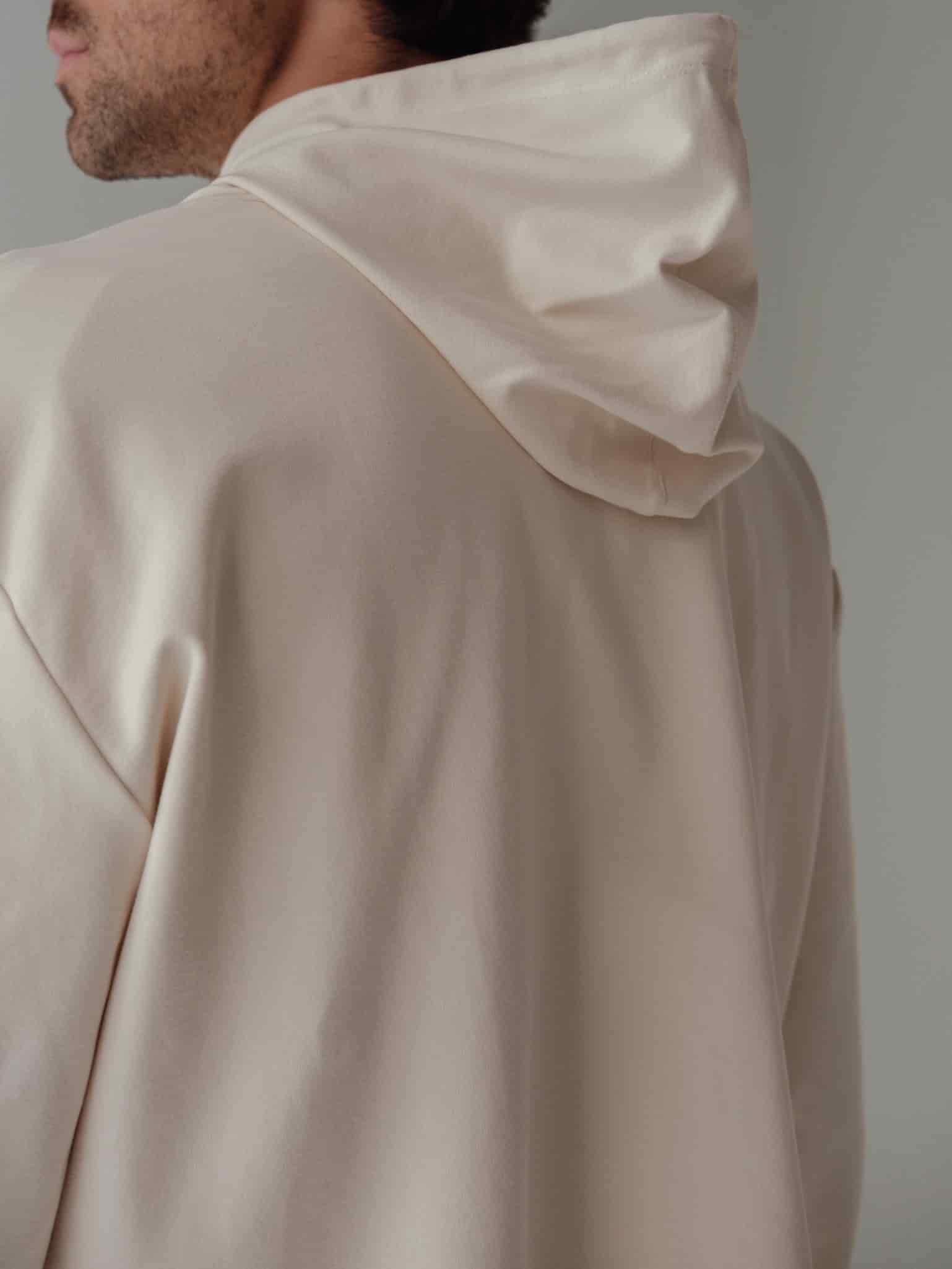 CUT CLEAN HOODIE - SEA SALT - miniatura 8