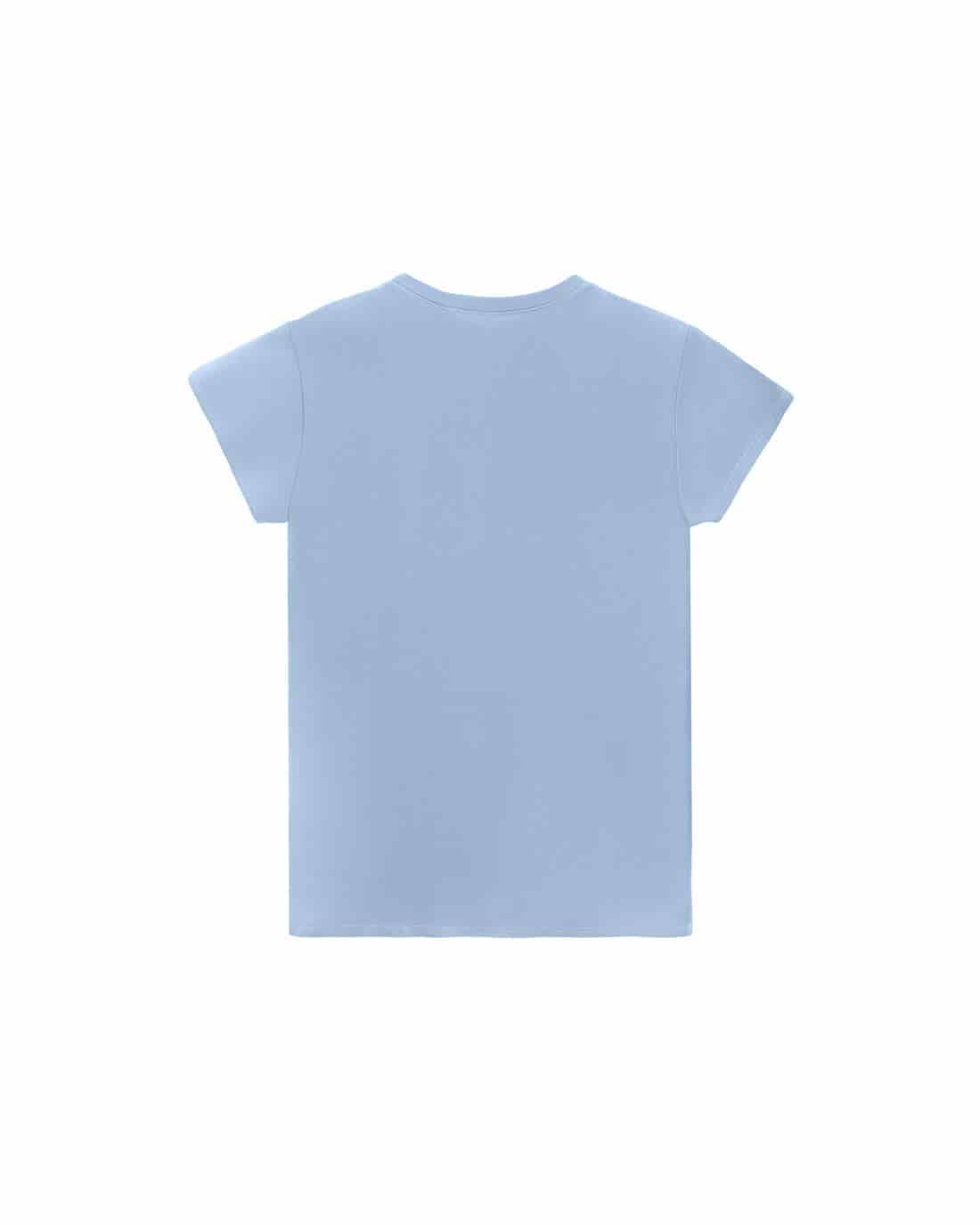 T-Shirt Fit Celeste - miniatura 3