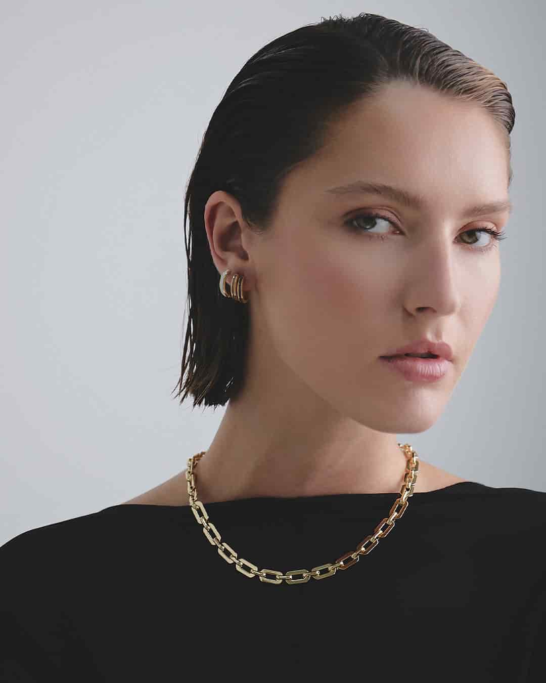Collar Eslabones Oro - miniatura 4