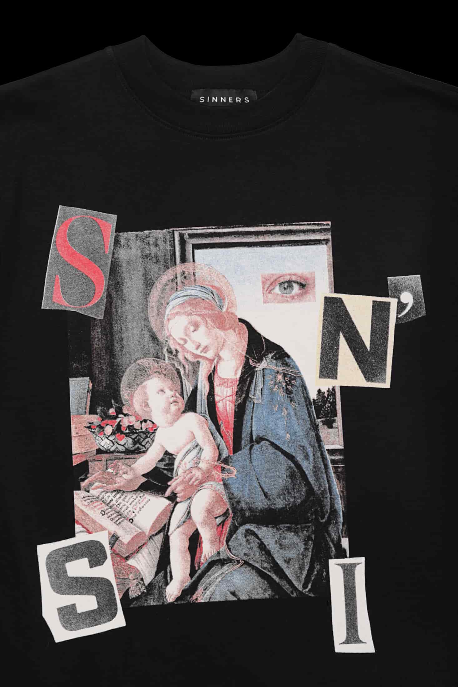 SURREALISM BLACK T-SHIRT - miniatura 2