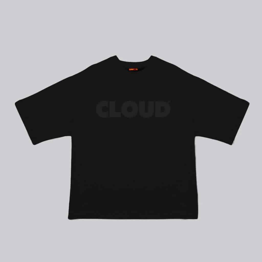Camiseta BLOCK negro sobre negro - miniatura 1