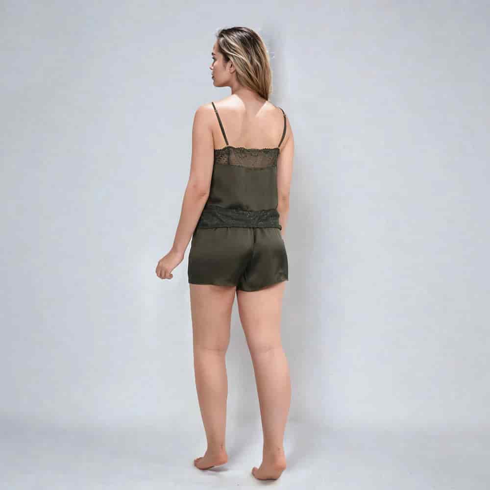 Short Corto Verde Militar - miniatura 2