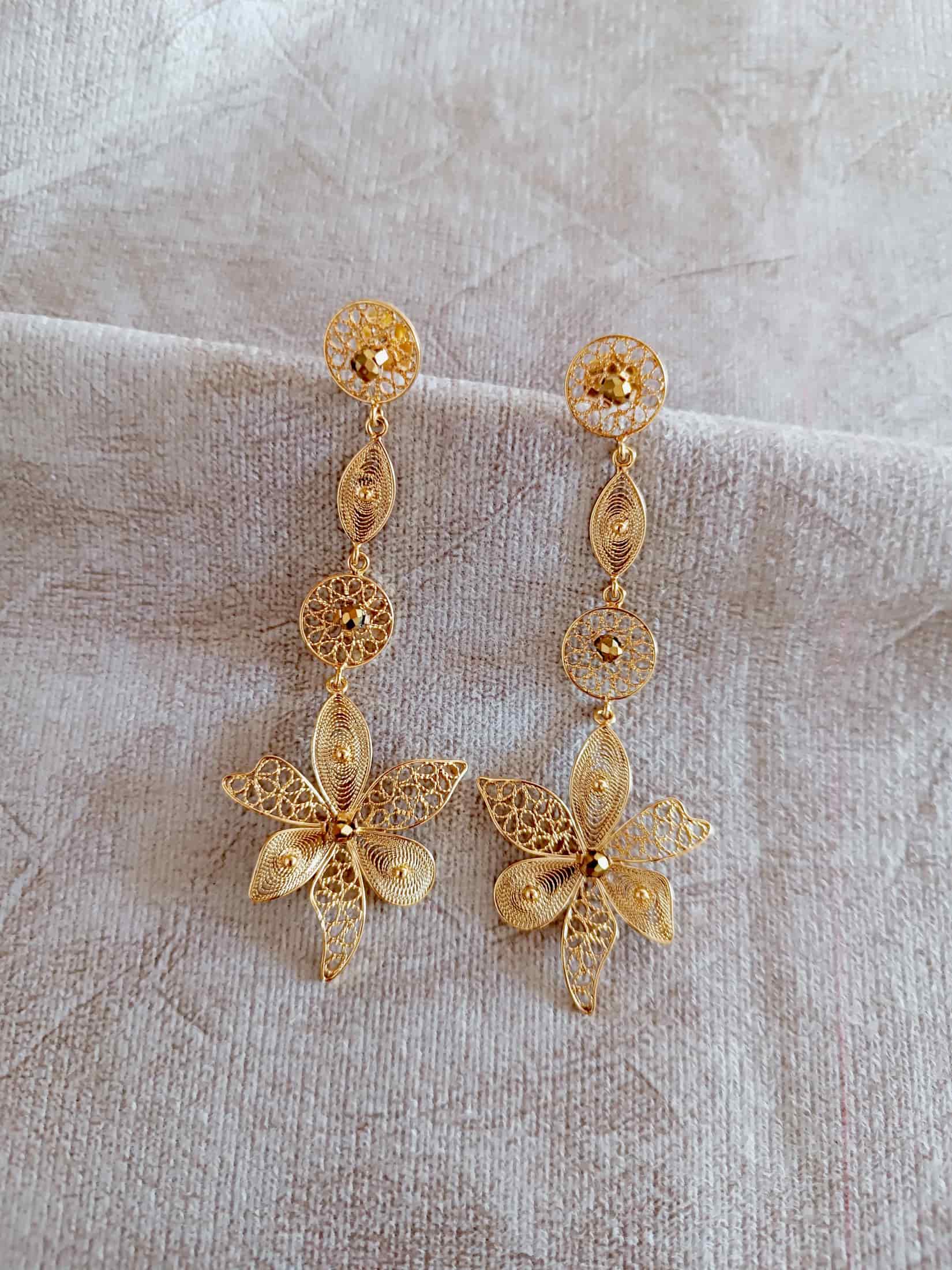 Aretes filigrana Elsa - miniatura 4