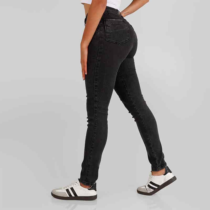 Jean dama Skinny Ax-2588 gris - miniatura 2