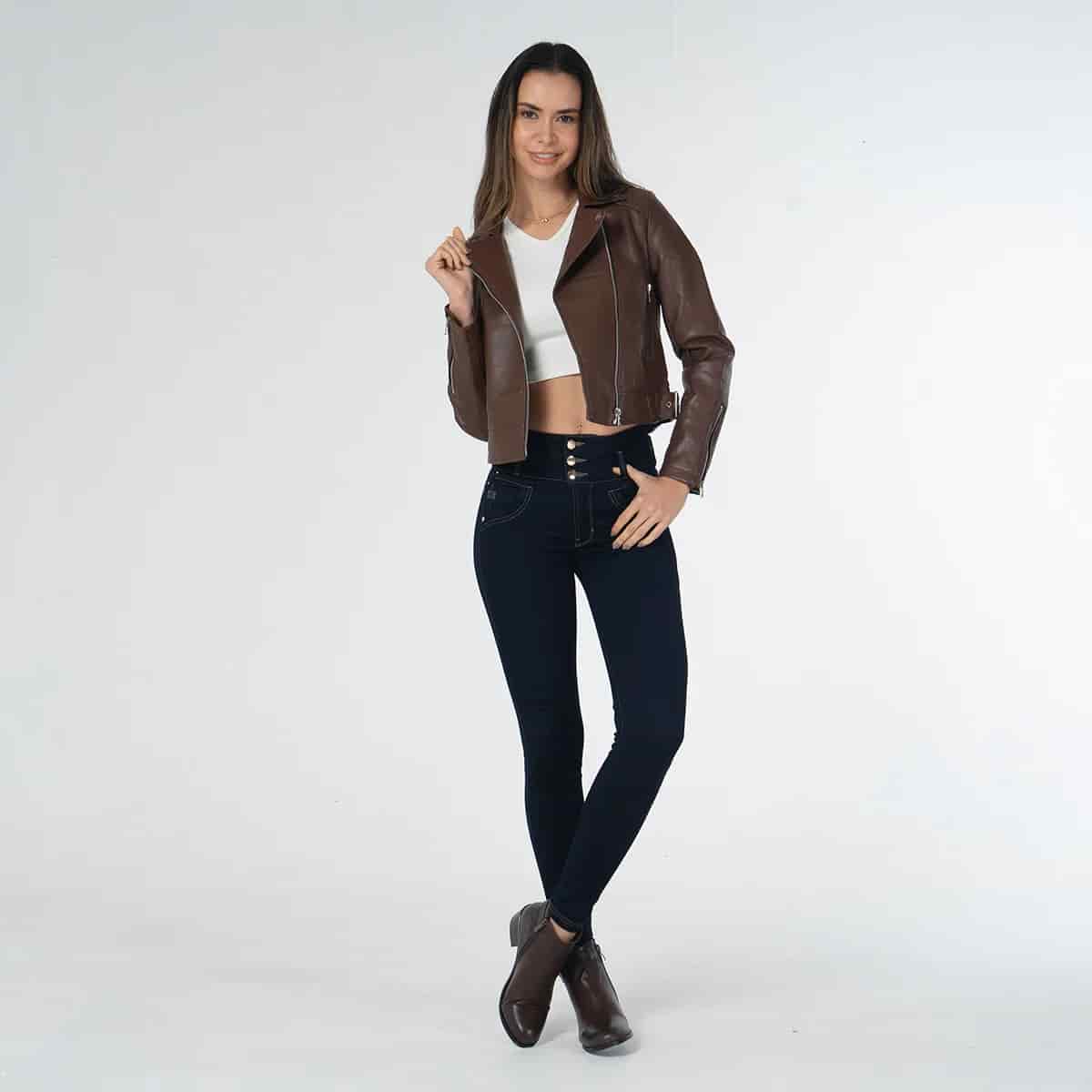 Chaqueta Sintetica Biker Carlota - miniatura 10
