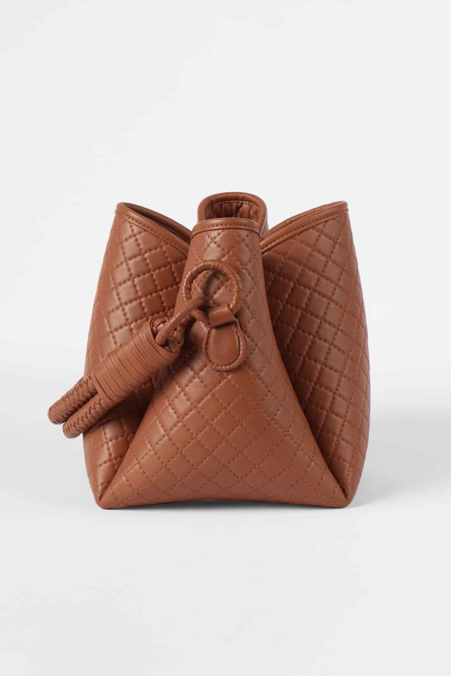 Tulip Bucket Bag, Brandy. - miniatura 2