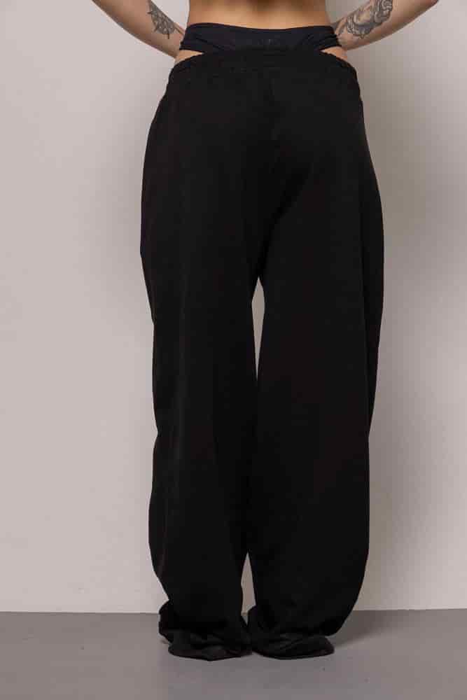 SET BUZO Y SUDADERA DAMA-NEGRO - miniatura 5