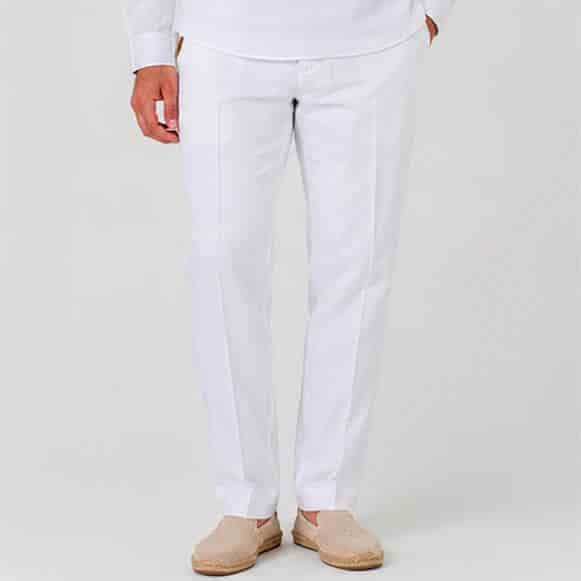 PANTALON 100% LINO HOMBRE - miniatura 6