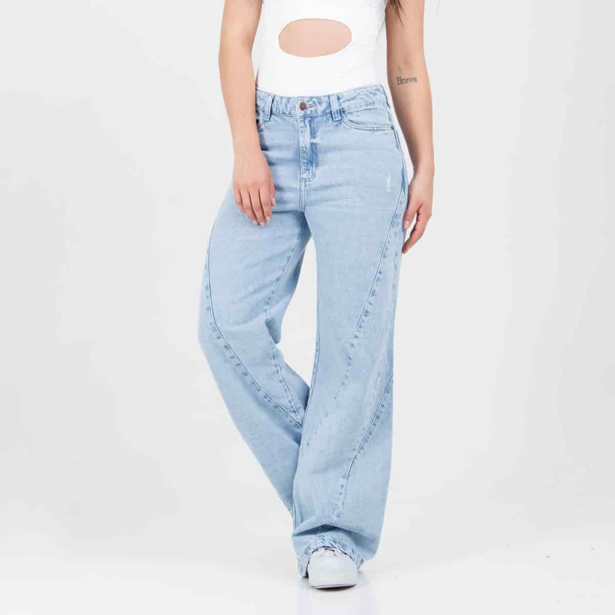 Jean Axspen Wide Leg Ax-3026 Rigido - miniatura 4