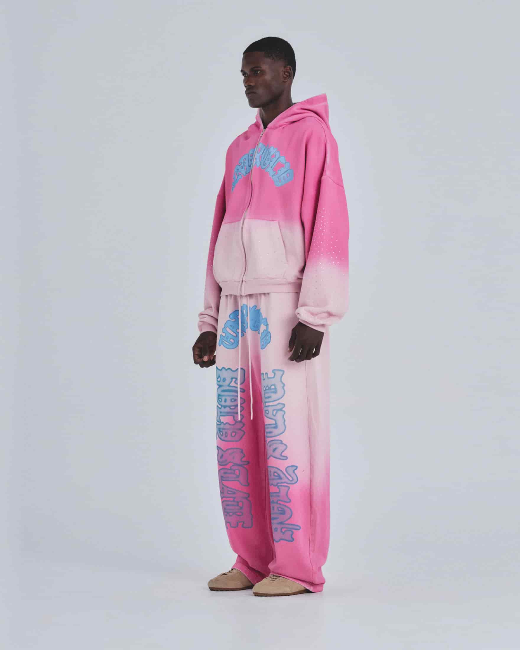 Holy State UNDRGLD Barrel Sweatpant Faded Pink - miniatura 5